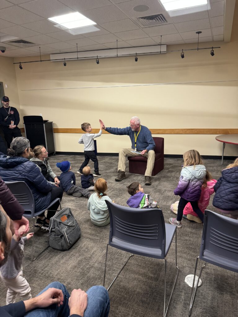 Story time high five